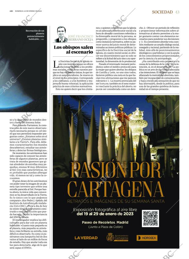ABC MADRID 22-01-2023 página 43