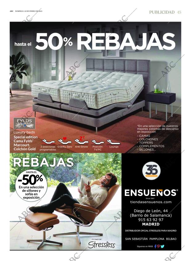 ABC MADRID 22-01-2023 página 45