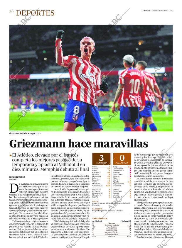 ABC MADRID 22-01-2023 página 50
