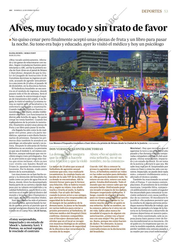 ABC MADRID 22-01-2023 página 53