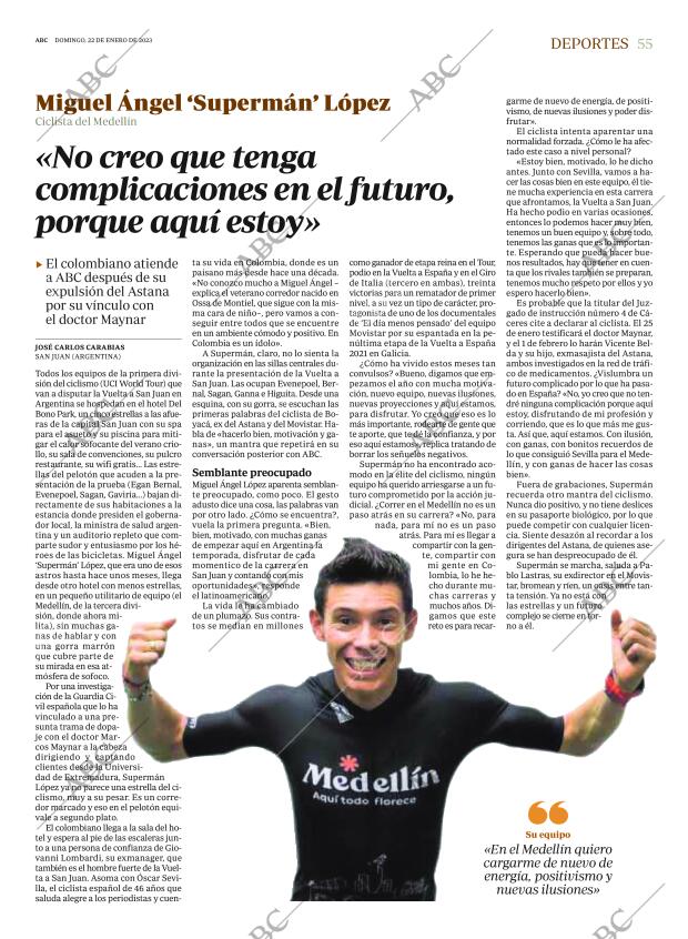 ABC MADRID 22-01-2023 página 55