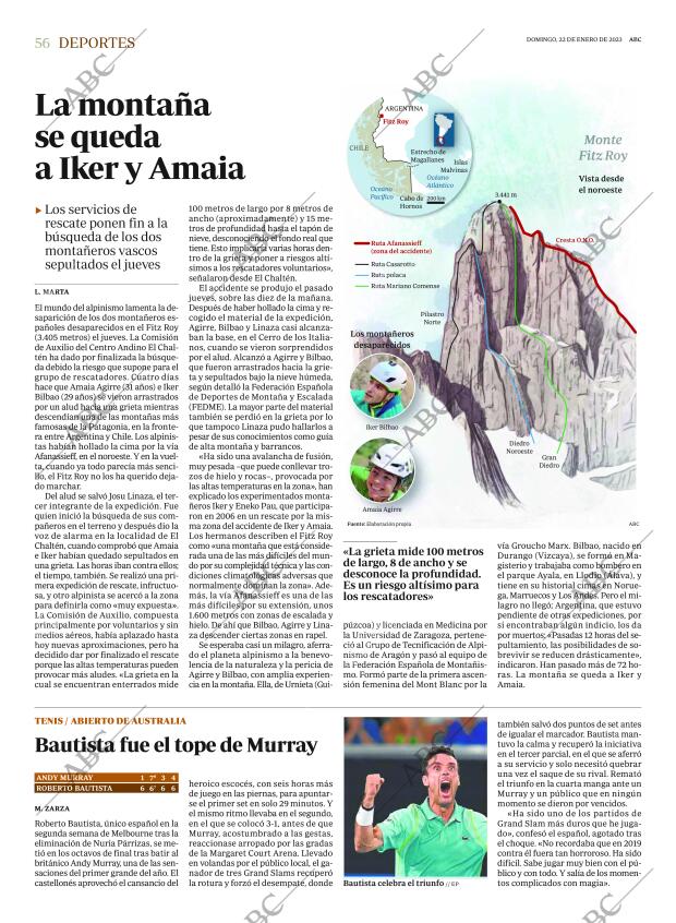 ABC MADRID 22-01-2023 página 56