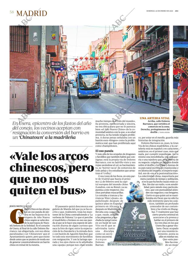 ABC MADRID 22-01-2023 página 58
