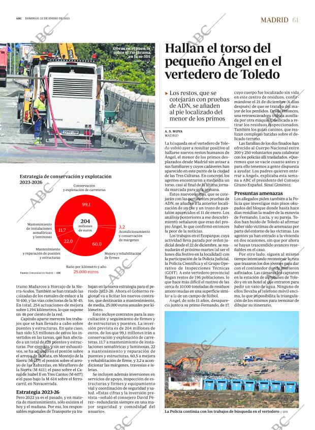 ABC MADRID 22-01-2023 página 61