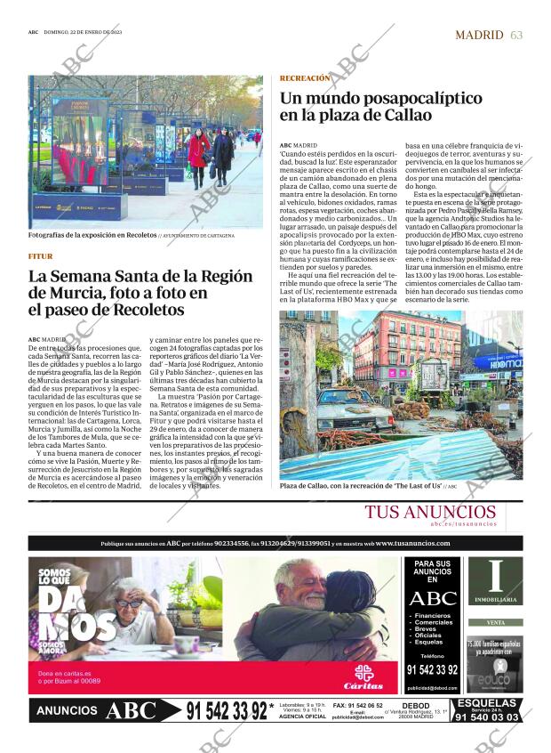 ABC MADRID 22-01-2023 página 63