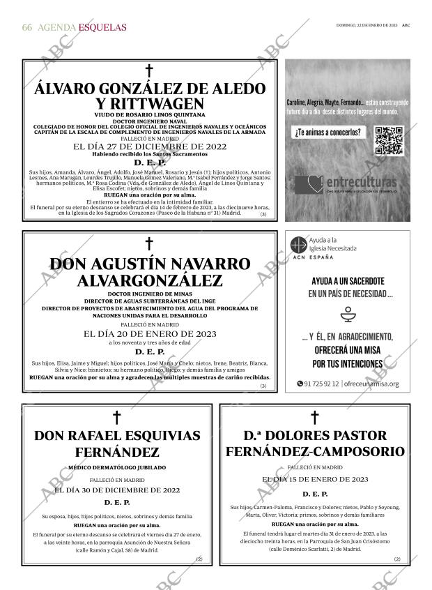 ABC MADRID 22-01-2023 página 66