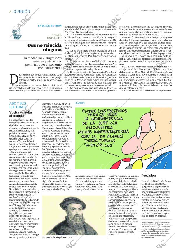 ABC MADRID 22-01-2023 página 8