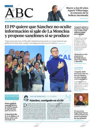 ABC MADRID 23-01-2023 página 2