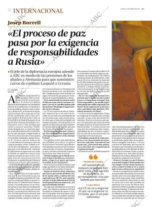 ABC MADRID 23-01-2023 página 22