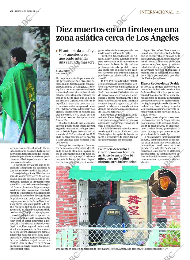 ABC MADRID 23-01-2023 página 25