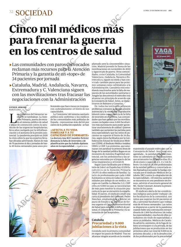 ABC MADRID 23-01-2023 página 32