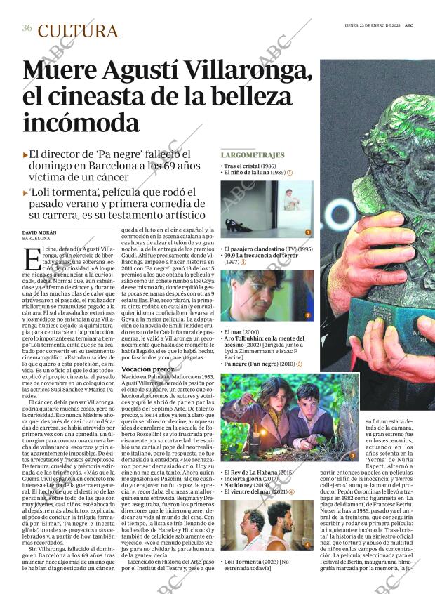 ABC MADRID 23-01-2023 página 36