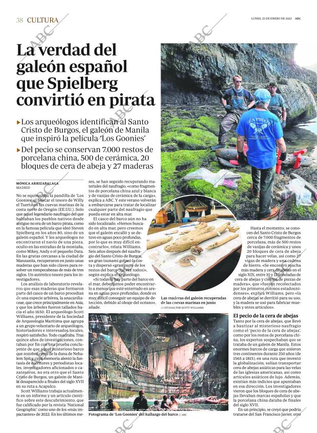 ABC MADRID 23-01-2023 página 38