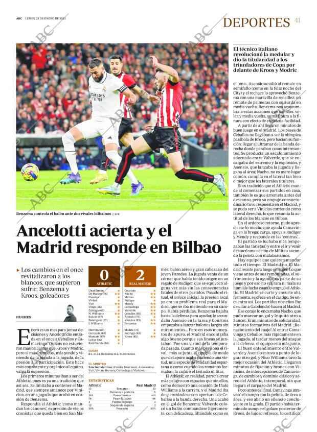 ABC MADRID 23-01-2023 página 41