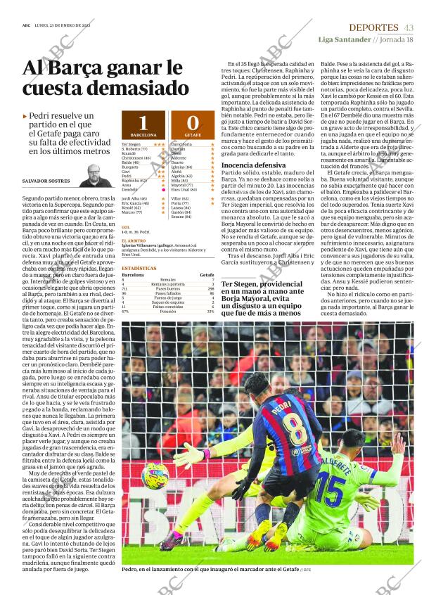 ABC MADRID 23-01-2023 página 43