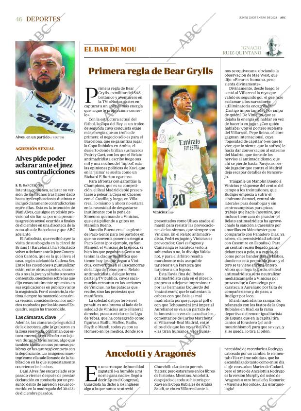 ABC MADRID 23-01-2023 página 46