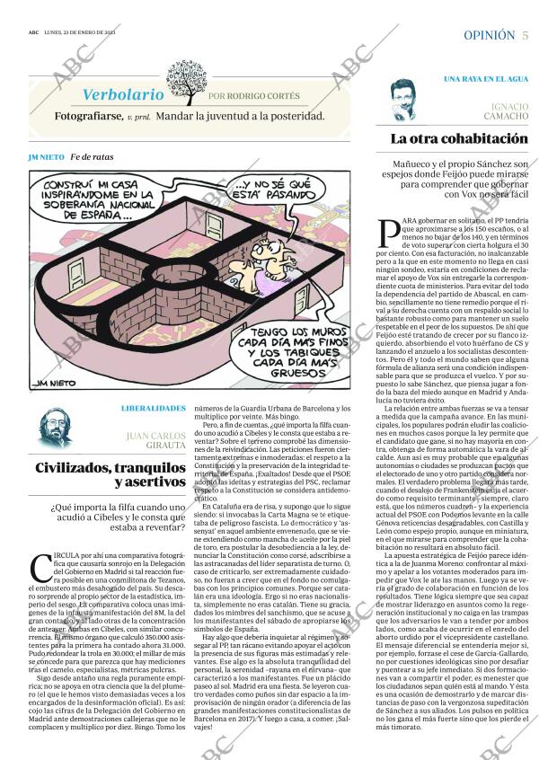 ABC MADRID 23-01-2023 página 5