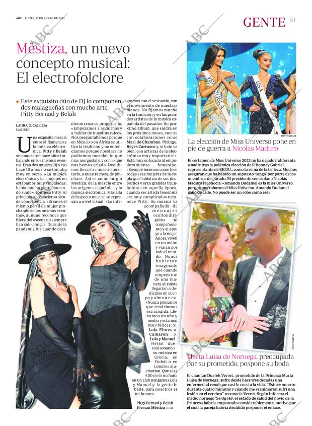 ABC MADRID 23-01-2023 página 61