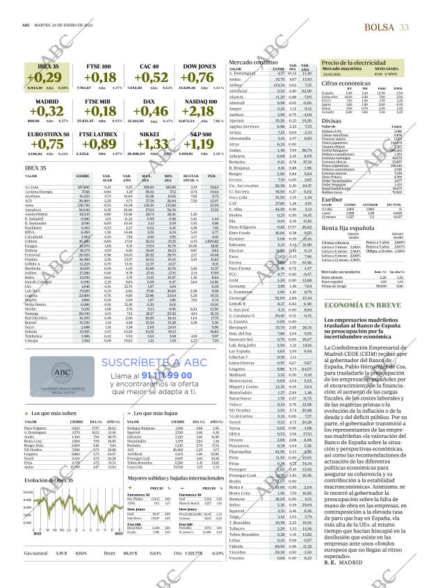 ABC MADRID 24-01-2023 página 33