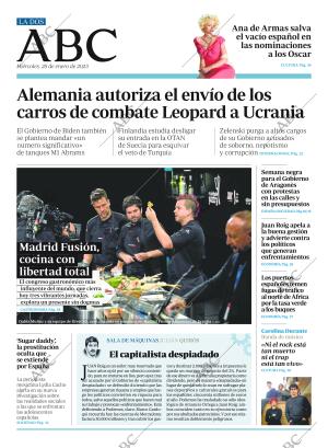ABC MADRID 25-01-2023 página 2