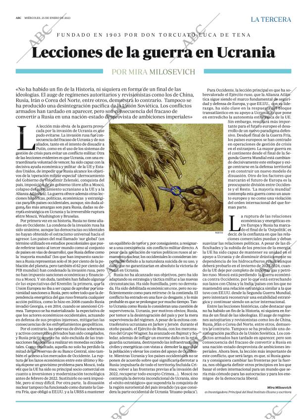 ABC MADRID 25-01-2023 página 3