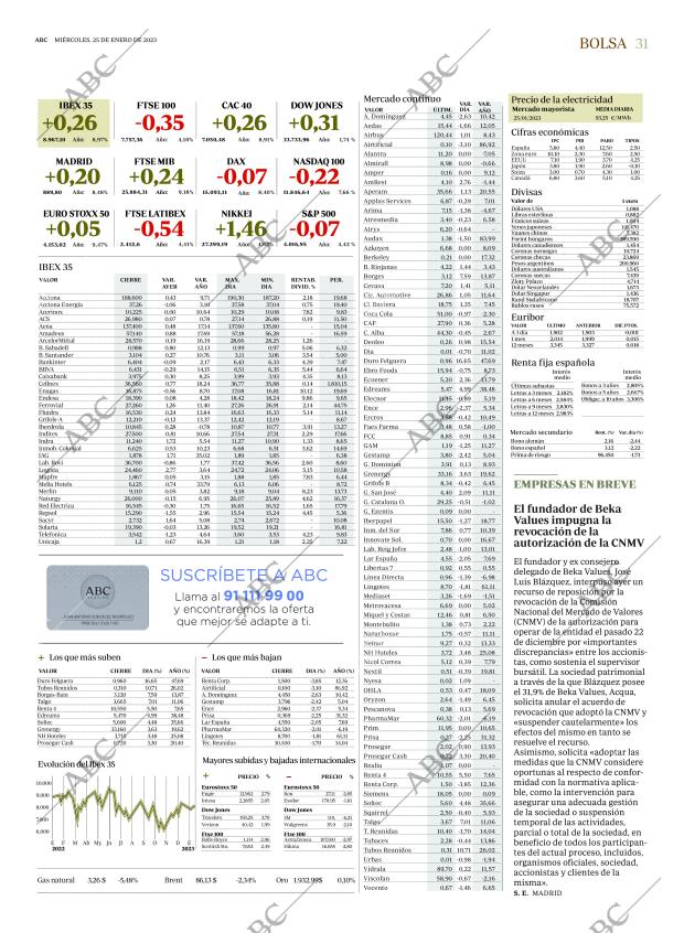 ABC MADRID 25-01-2023 página 31