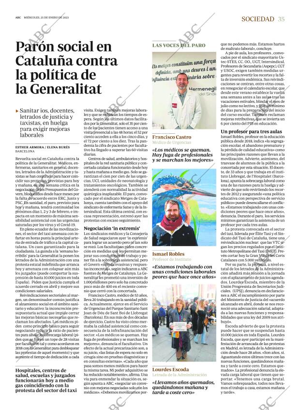 ABC MADRID 25-01-2023 página 35