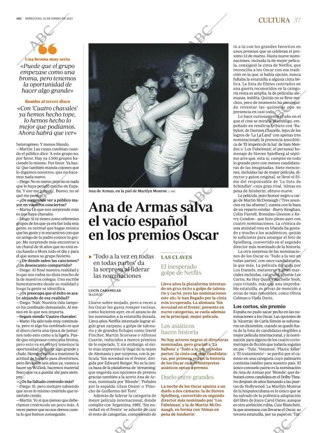 ABC MADRID 25-01-2023 página 37