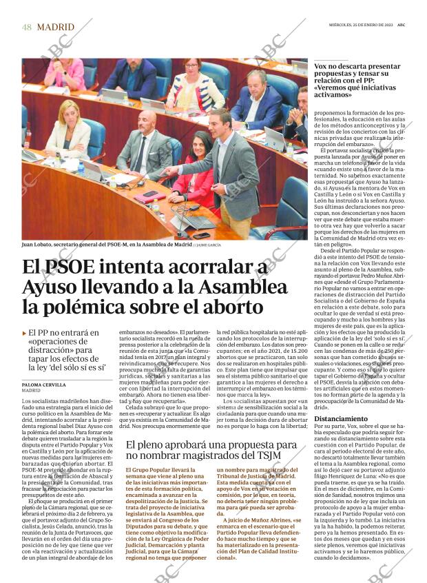 ABC MADRID 25-01-2023 página 48