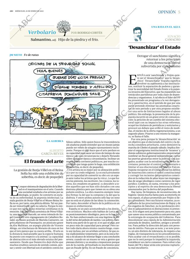 ABC MADRID 25-01-2023 página 5
