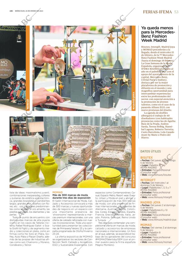 ABC MADRID 25-01-2023 página 53