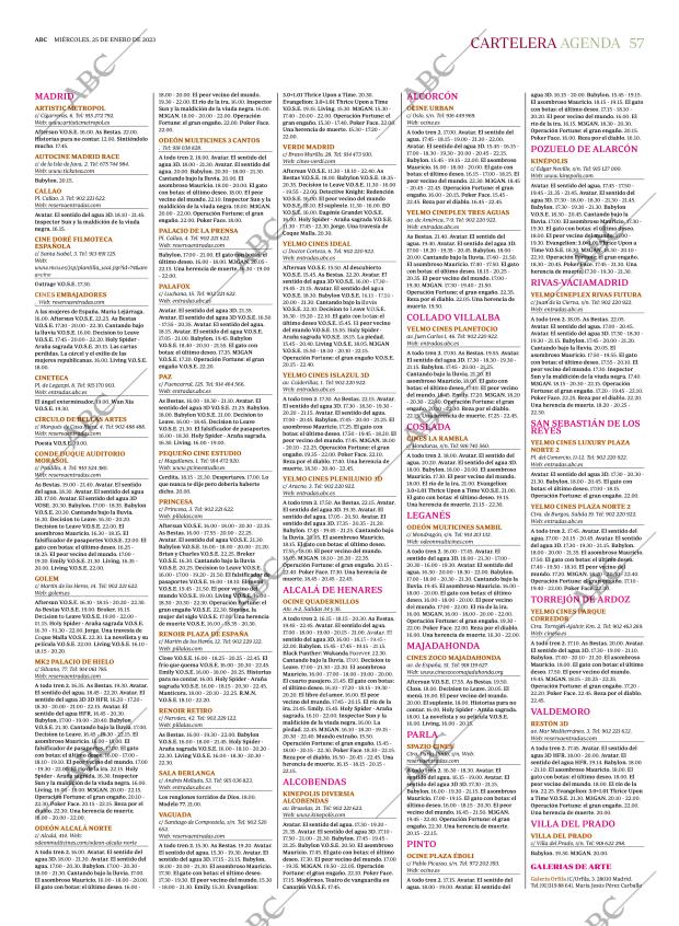 ABC MADRID 25-01-2023 página 57