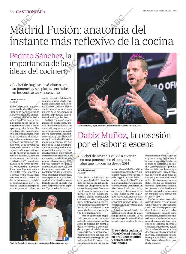 ABC MADRID 25-01-2023 página 58