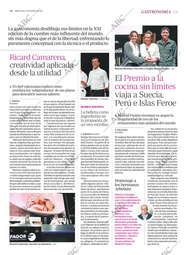 ABC MADRID 25-01-2023 página 59