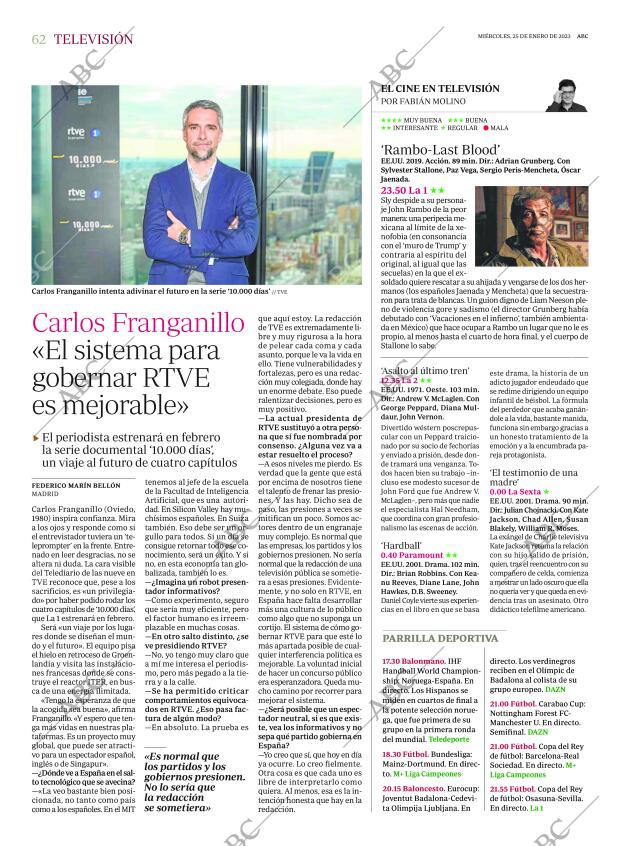 ABC MADRID 25-01-2023 página 62