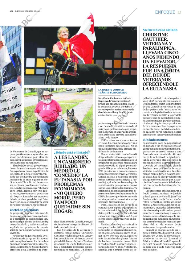 ABC MADRID 26-01-2023 página 13