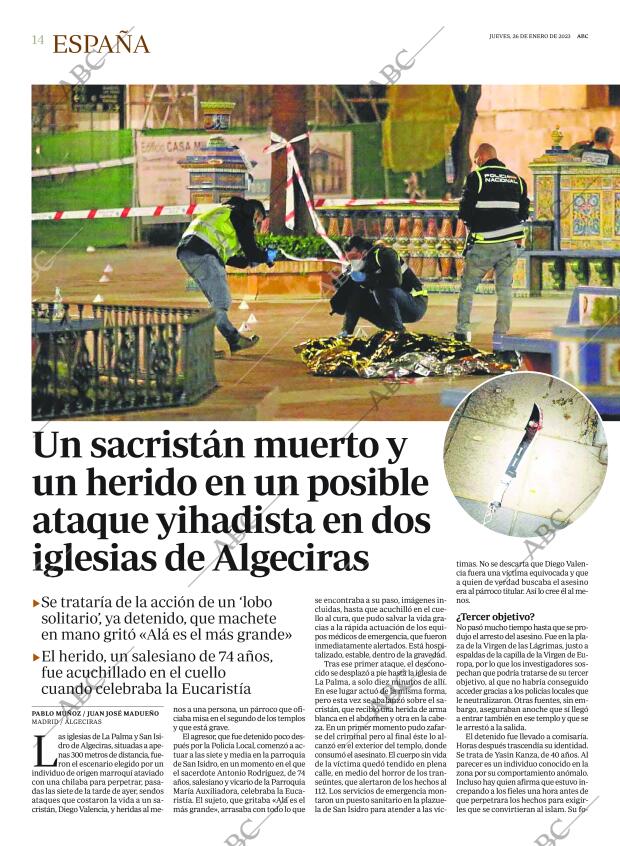 ABC MADRID 26-01-2023 página 14