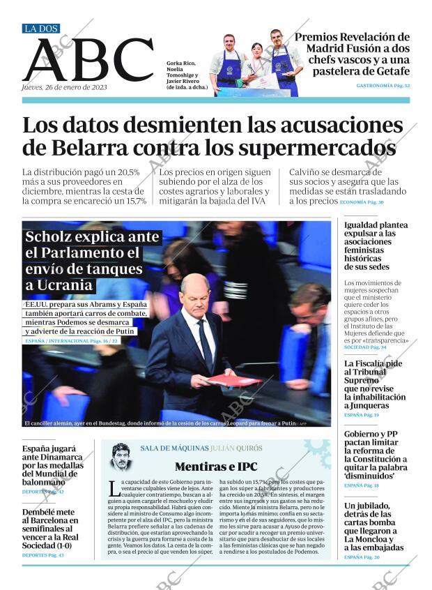 ABC MADRID 26-01-2023 página 2