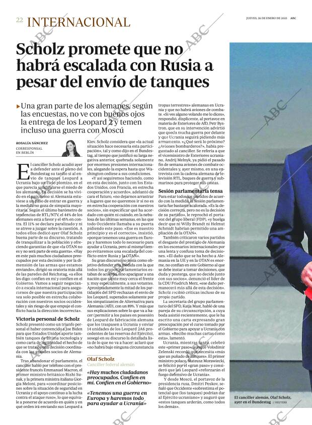 ABC MADRID 26-01-2023 página 22