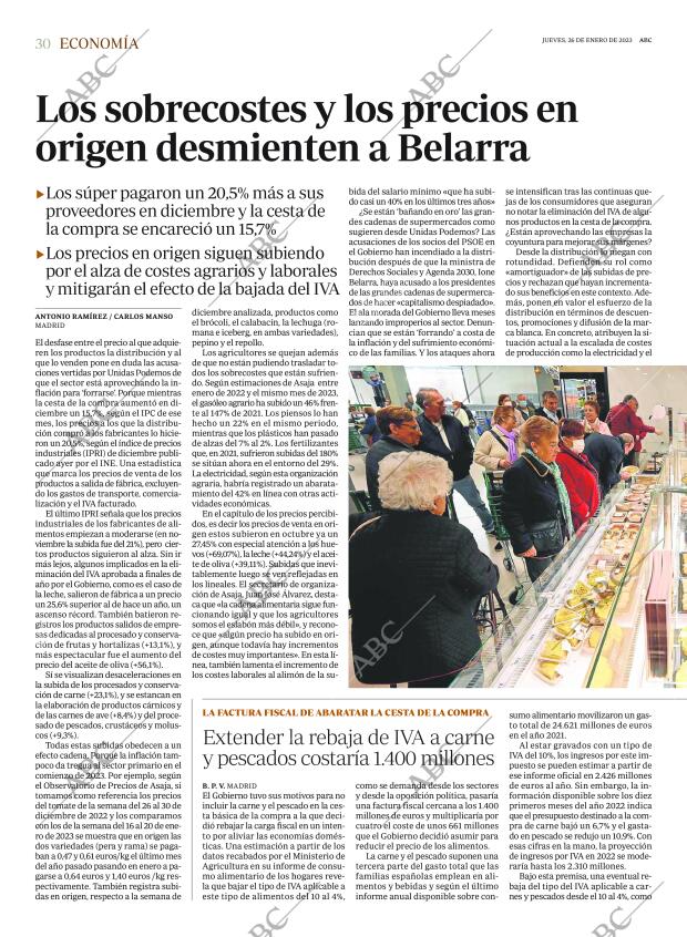 ABC MADRID 26-01-2023 página 30