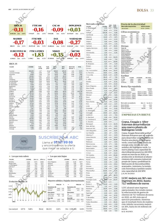 ABC MADRID 26-01-2023 página 33