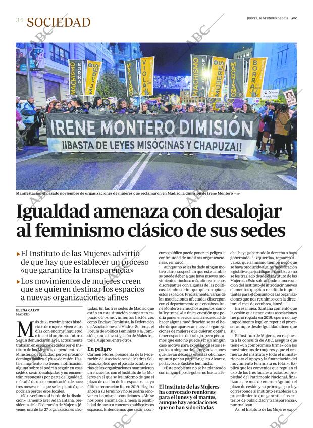 ABC MADRID 26-01-2023 página 34