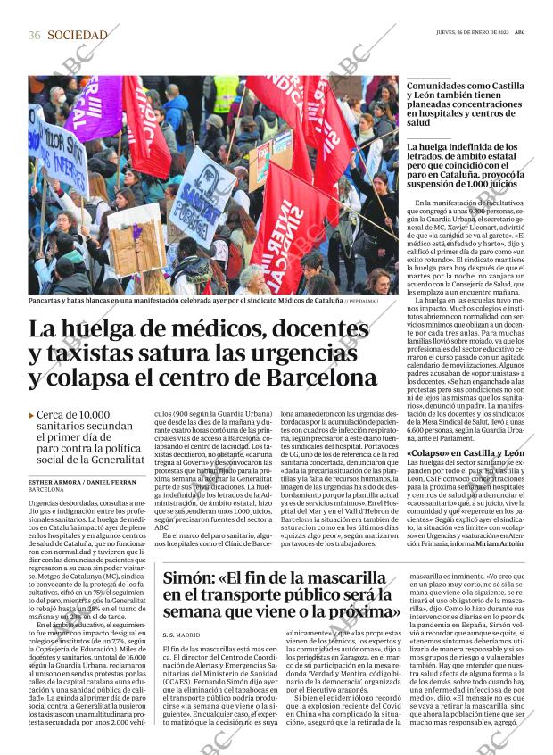 ABC MADRID 26-01-2023 página 36
