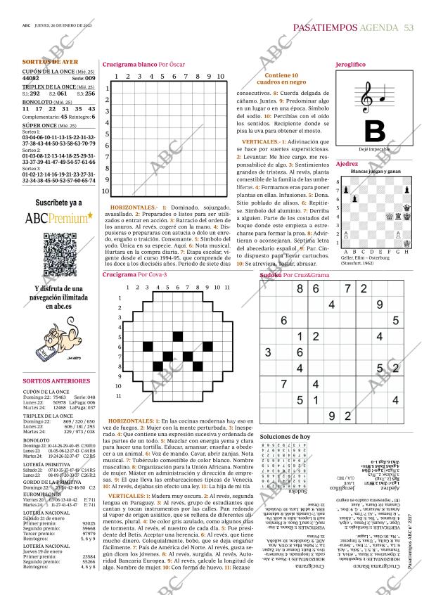 ABC MADRID 26-01-2023 página 53