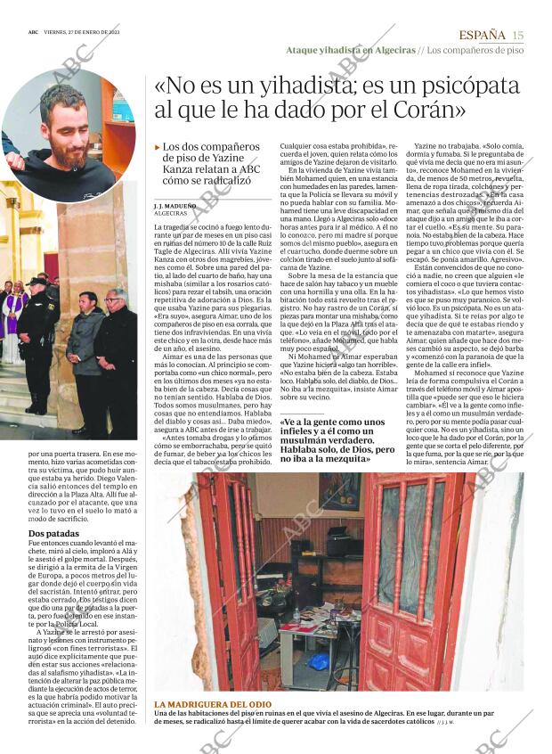 ABC MADRID 27-01-2023 página 15