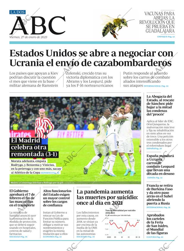 ABC MADRID 27-01-2023 página 2