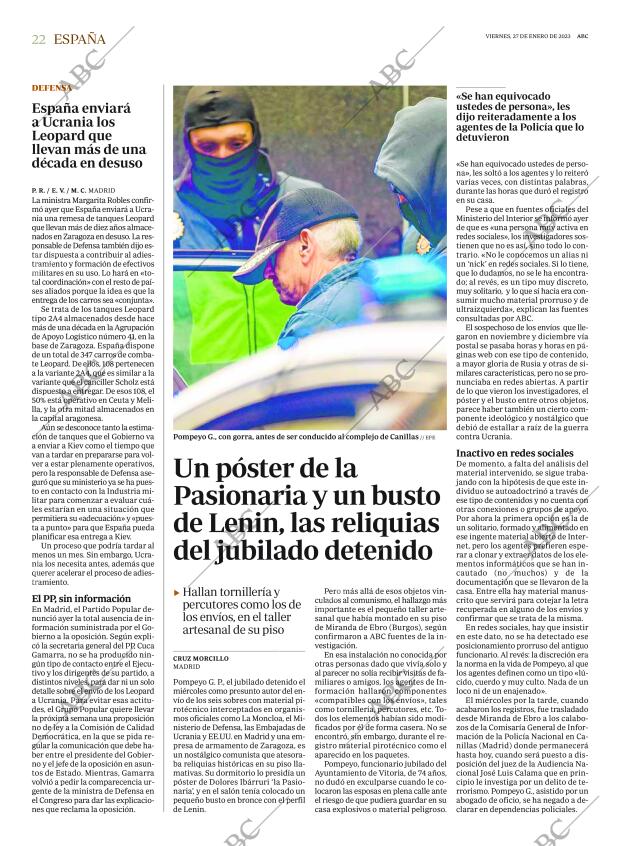 ABC MADRID 27-01-2023 página 22