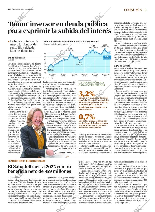 ABC MADRID 27-01-2023 página 31