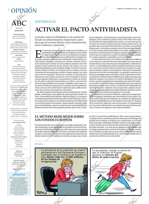 ABC MADRID 27-01-2023 página 4