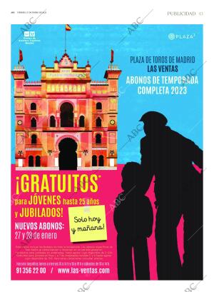 ABC MADRID 27-01-2023 página 43